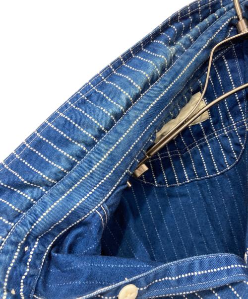 SUGAR CANE（シュガーケーン）SUGAR CANE (シュガーケーン) デニムストライプシャツ インディゴ サイズ:-の古着・服飾アイテム
