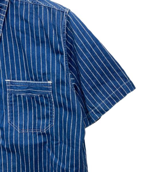 SUGAR CANE（シュガーケーン）SUGAR CANE (シュガーケーン) デニムストライプシャツ インディゴ サイズ:-の古着・服飾アイテム