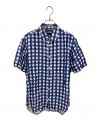 jacquemusジャックムス）の古着「LE SPLASH-ギンガムチェックシャツ」｜ブルー×ホワイト