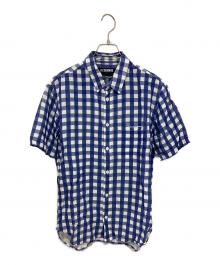 jacquemus（ジャックムス）の古着「LE SPLASH-ギンガムチェックシャツ」｜ブルー×ホワイト