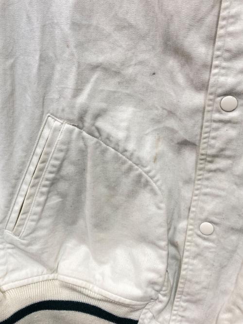 POLO RALPH LAUREN（ポロ・ラルフローレン）POLO RALPH LAUREN (ポロ・ラルフローレン) ラグランスタジャン グリーン×ホワイト サイズ:XLの古着・服飾アイテム