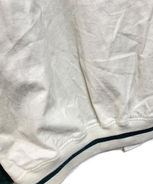 POLO RALPH LAUREN（ポロ・ラルフローレン）POLO RALPH LAUREN (ポロ・ラルフローレン) ラグランスタジャン グリーン×ホワイト サイズ:XLの古着・服飾アイテム