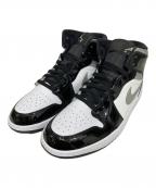 NIKEナイキ）の古着「Air Jordan 1 Mid」｜ホワイト×ブラック