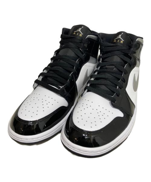 NIKE（ナイキ）NIKE (ナイキ) Air Jordan 1 Mid ホワイト×ブラック サイズ:29.5cmの古着・服飾アイテム