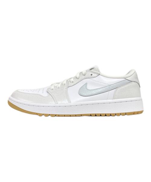 NIKE（ナイキ）NIKE (ナイキ) AIR JORDAN 1 LOW G グレー×ホワイト サイズ:28.0の古着・服飾アイテム