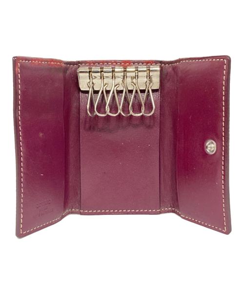 GOYARD（ゴヤール）GOYARD (ゴヤール) サンルイ6連キーケース ベージュ×パープルの古着・服飾アイテム