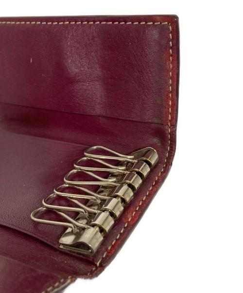 GOYARD（ゴヤール）GOYARD (ゴヤール) サンルイ6連キーケース ベージュ×パープルの古着・服飾アイテム