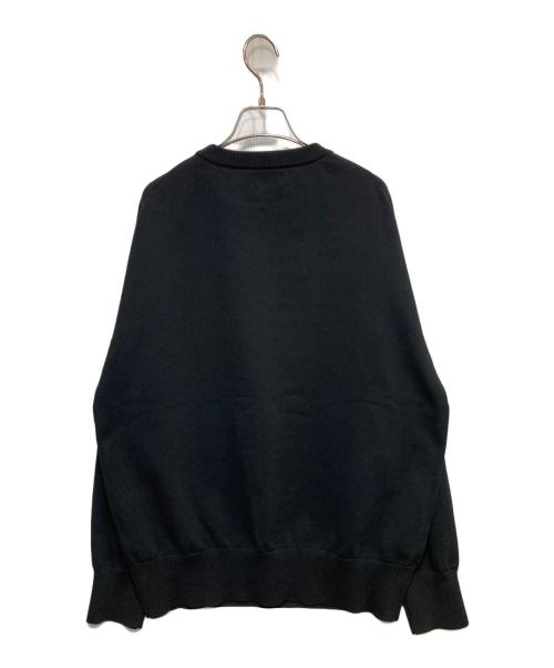 NEUTRALWORKS（ニュートラルワークス）NEUTRALWORKS (ニュートラルワークス) ニッティングロングスリーブクルー ブラック サイズ:LARGEの古着・服飾アイテム