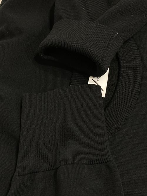 NEUTRALWORKS（ニュートラルワークス）NEUTRALWORKS (ニュートラルワークス) ニッティングロングスリーブクルー ブラック サイズ:LARGEの古着・服飾アイテム