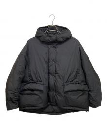 REMI RELIEF（レミレリーフ）の古着「超軽量ナイロンアウトドアダウンJKT フーディ」｜ブラック
