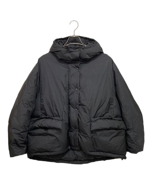 REMI RELIEF（レミレリーフ）REMI RELIEF (レミレリーフ) 超軽量ナイロンアウトドアダウンJKT フーディ ブラック サイズ:Mの古着・服飾アイテム