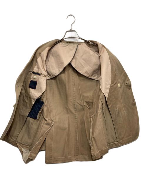 LARDINI（ラルディーニ）LARDINI (ラルディーニ) コットンリネンダブルジャケット ベージュ サイズ:44の古着・服飾アイテム