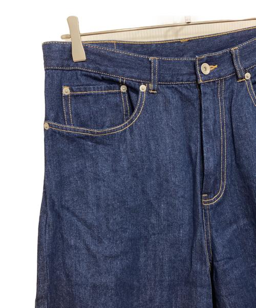 FreshService（フレッシュサービス）FreshService (フレッシュサービス) CORPORATE DENIM FIVE POCKET PANTS インディゴ サイズ:Lの古着・服飾アイテム