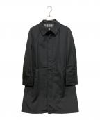 BURBERRY BLACK LABELバーバリーブラックレーベル）の古着「ステンカラーコート」｜ブラック