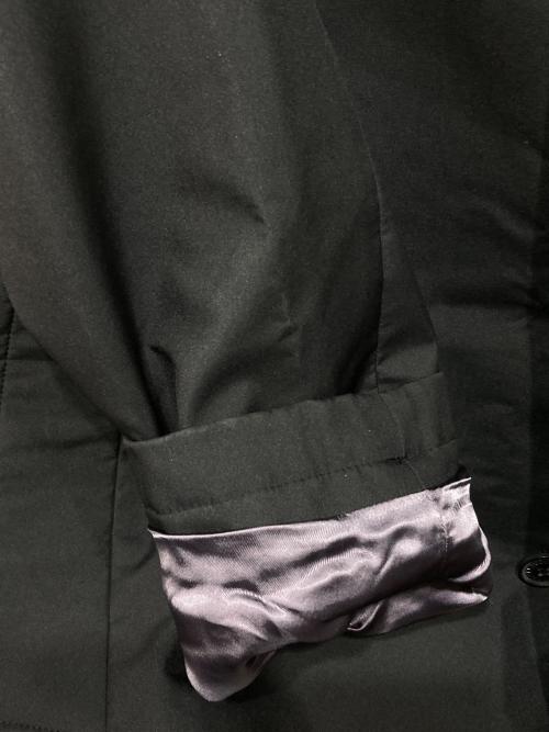 BURBERRY BLACK LABEL（バーバリーブラックレーベル）BURBERRY BLACK LABEL (バーバリーブラックレーベル) ステンカラーコート ブラック サイズ:Lの古着・服飾アイテム