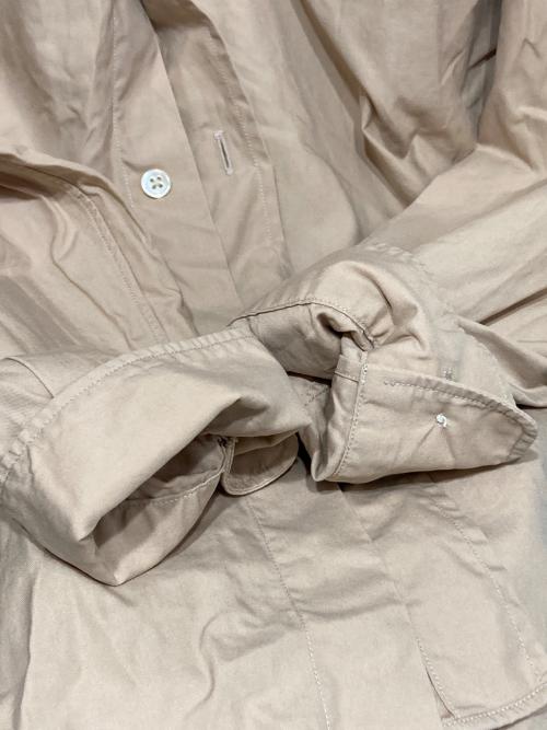 AURALEE（オーラリー）AURALEE (オーラリー) WASHED FINX TWILL SHIRTS ベージュ サイズ:5の古着・服飾アイテム