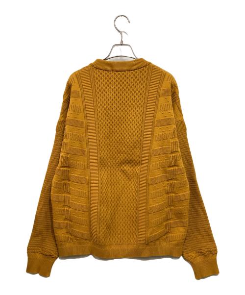 yashiki（ヤシキ）YASHIKI (ヤシキ) ARARE KNIT イエロー サイズ:2の古着・服飾アイテム