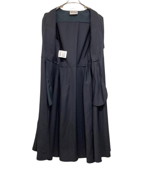 MIU MIU（ミュウミュウ）MIU MIU (ミュウミュウ) MILITARY DRESS ネイビー サイズ:42の古着・服飾アイテム
