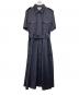 MIU MIU（ミュウミュウ）の古着「MILITARY DRESS」｜ネイビー