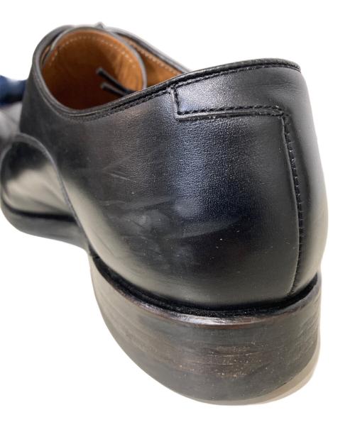 JOHNSTON&MURPHY（ジョンストン＆マーフィー）JOHNSTON&MURPHY (ジョンストン＆マーフィー) ビジネスシューズ ブラック サイズ:7の古着・服飾アイテム