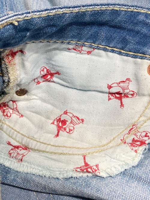 TRUE RELIGION（トゥルー レリジョン）TRUE RELIGION (トゥルー レリジョン) JOEYフレアデニムパンツ インディゴ サイズ:24の古着・服飾アイテム