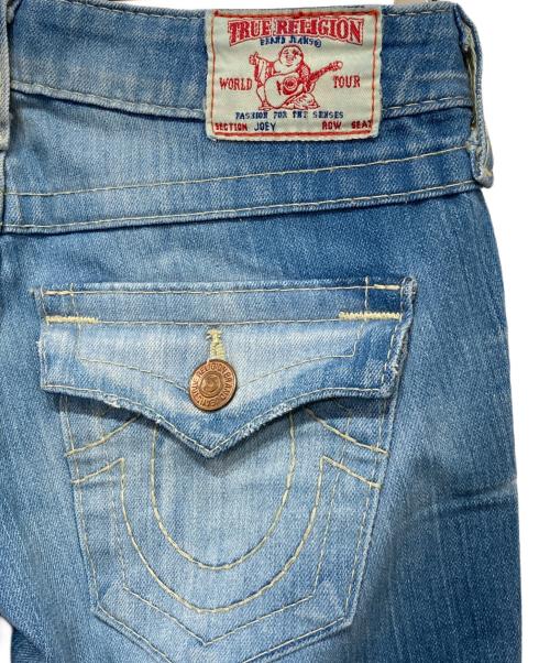 TRUE RELIGION（トゥルー レリジョン）TRUE RELIGION (トゥルー レリジョン) JOEYフレアデニムパンツ インディゴ サイズ:24の古着・服飾アイテム
