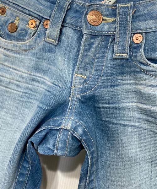 TRUE RELIGION（トゥルー レリジョン）TRUE RELIGION (トゥルー レリジョン) JOEYフレアデニムパンツ インディゴ サイズ:24の古着・服飾アイテム
