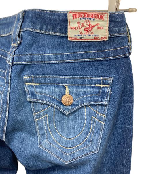 TRUE RELIGION（トゥルー レリジョン）TRUE RELIGION (トゥルー レリジョン) JOEYフレアデニムパンツ インディゴ サイズ:24の古着・服飾アイテム