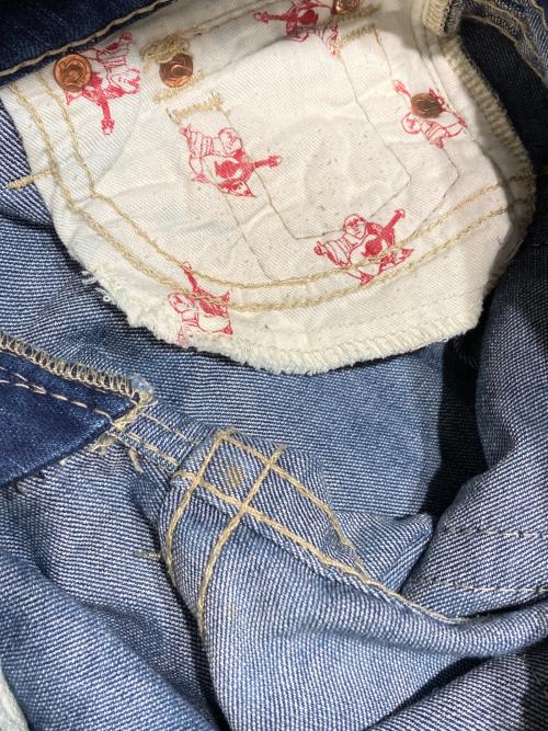 TRUE RELIGION（トゥルー レリジョン）TRUE RELIGION (トゥルー レリジョン) JOEYフレアデニムパンツ インディゴ サイズ:24の古着・服飾アイテム