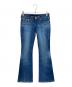 TRUE RELIGION（トゥルー レリジョン）の古着「JOEYフレアデニムパンツ」｜インディゴ