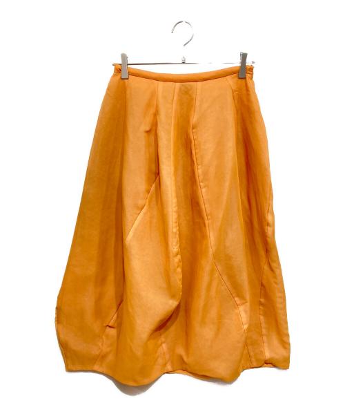tricot COMME des GARCONS（トリココムデギャルソン）tricot COMME des GARCONS (トリココムデギャルソン) バルーンシルエットスカート オレンジ サイズ:Mの古着・服飾アイテム