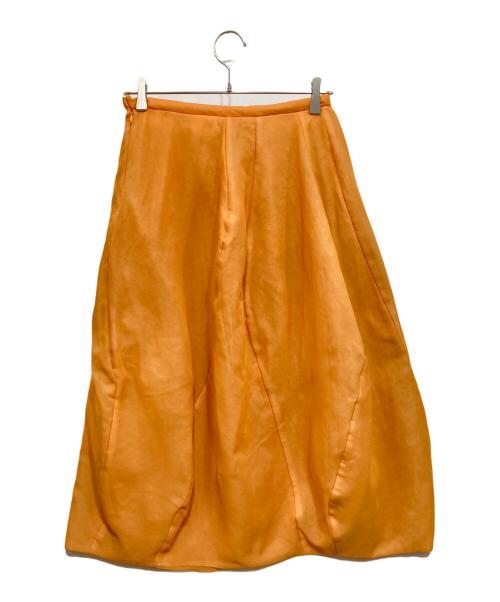 tricot COMME des GARCONS（トリココムデギャルソン）tricot COMME des GARCONS (トリココムデギャルソン) バルーンシルエットスカート オレンジ サイズ:Mの古着・服飾アイテム