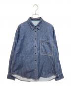 IENAイエナ）の古着「ライトデニムシャツ」｜インディゴ