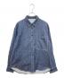 IENA（イエナ）の古着「ライトデニムシャツ」｜インディゴ