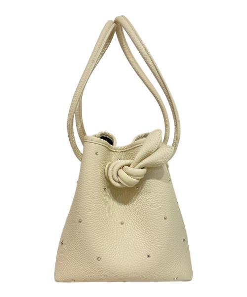 VASIC（ヴァジック）VASIC (ヴァジック) TOMORROW LAND (トゥモローランド) 【別注】VASIC BOND MINI MINI STUDS シルバー×アイボリーの古着・服飾アイテム