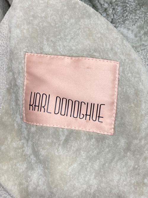 Karl Donoghue（カールドノヒュー）Karl Donoghue (カールドノヒュー) ムートンボアベスト グリーン サイズ:XSの古着・服飾アイテム