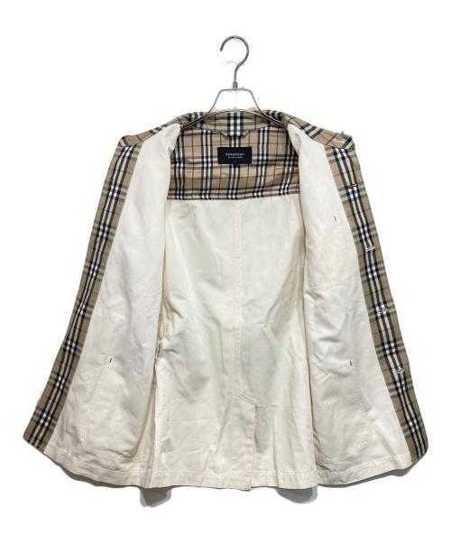 BURBERRY BLACK LABEL（バーバリーブラックレーベル）BURBERRY BLACK LABEL (バーバリーブラックレーベル) コットンカバーオール アイボリー サイズ:Ｌの古着・服飾アイテム