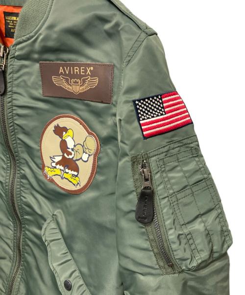 AVIREX（アヴィレックス）AVIREX (アヴィレックス) L-2B 334TH FIGHTER SQUADRON オリーブ サイズ:Lの古着・服飾アイテム