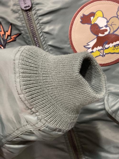 AVIREX（アヴィレックス）AVIREX (アヴィレックス) L-2B 334TH FIGHTER SQUADRON オリーブ サイズ:Lの古着・服飾アイテム