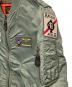 中古・古着 AVIREX (アヴィレックス) L-2B ブラックエース-フライトジャケット オリーブ サイズ:M：10000円