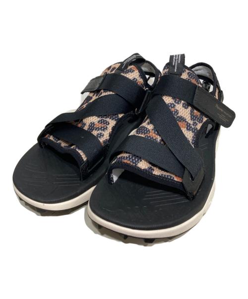 Flower MOUNTAIN（フラワーマウンテン）Flower MOUNTAIN (フラワーマウンテン) NAZCA-サンダル ベージュ×ブラック サイズ:42の古着・服飾アイテム