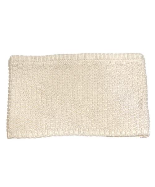 darich（ダーリッチ）Darich (ダーリッチ) ケーブルDDロゴVネックニットフーディ アイボリー サイズ:Freeの古着・服飾アイテム