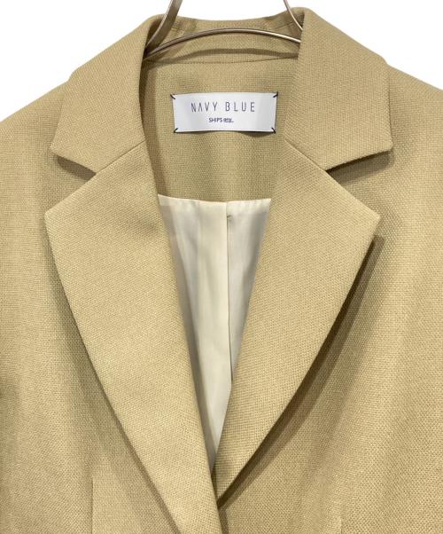 SHIPS any（シップスエニィ）SHIPS any (シップスエニィ) オックス シングル テーラード ブレザー ジャケット ベージュ サイズ:Fの古着・服飾アイテム