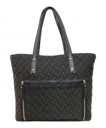 COLE HAAN（コールハーン）の古着「キルティングトートバッグ」｜ブラック