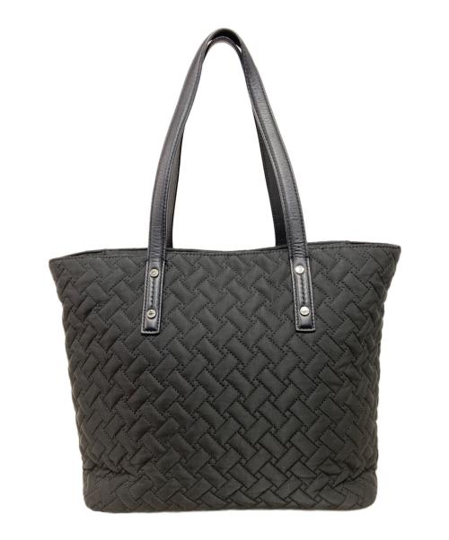 COLE HAAN（コールハーン）COLE HAAN (コールハーン) キルティングトートバッグ ブラックの古着・服飾アイテム