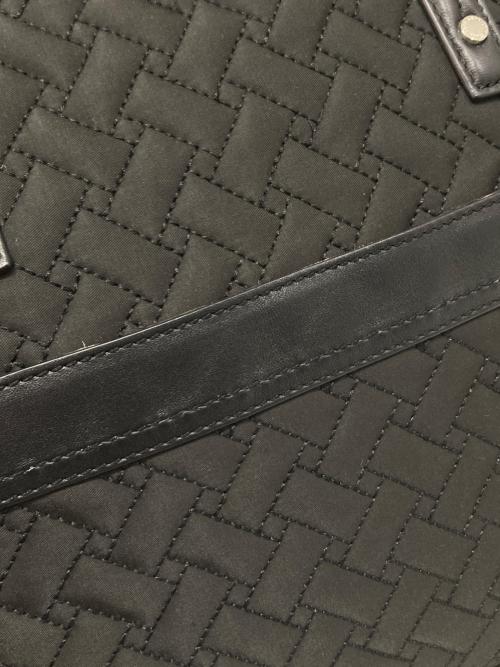 COLE HAAN（コールハーン）COLE HAAN (コールハーン) キルティングトートバッグ ブラックの古着・服飾アイテム