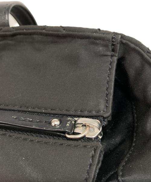 COLE HAAN（コールハーン）COLE HAAN (コールハーン) キルティングトートバッグ ブラックの古着・服飾アイテム