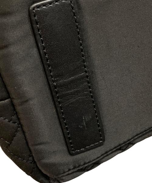 COLE HAAN（コールハーン）COLE HAAN (コールハーン) キルティングトートバッグ ブラックの古着・服飾アイテム