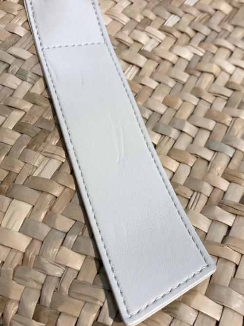 Snidel（スナイデル）Snidel (スナイデル) ブレードチュールバッグ ホワイト×ベージュ サイズ:ONE SIZEの古着・服飾アイテム