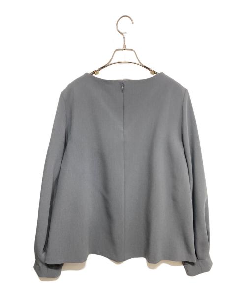 PLST（プラステ）PLST (プラステ) ブラウスパンツセットアップ グレー サイズ:Lの古着・服飾アイテム